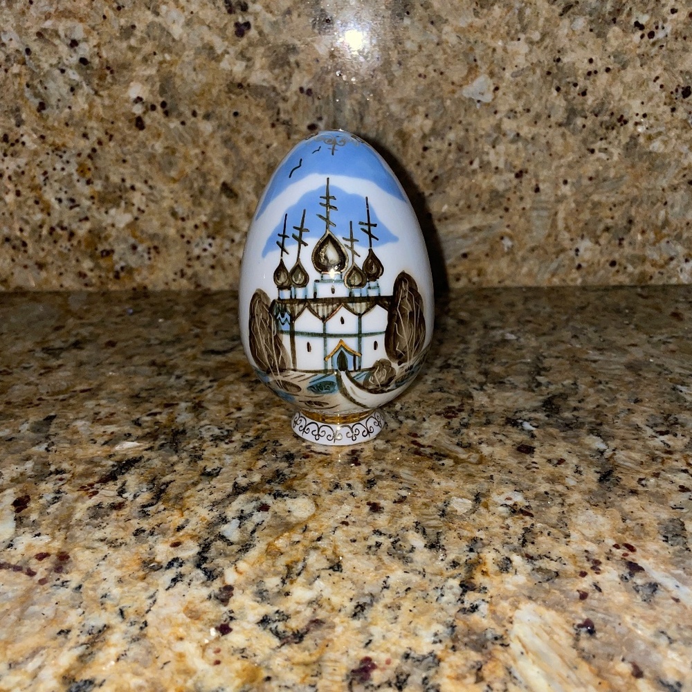 NWT FENIX LIMITED EDITION HAND MADE 24K PLATED GOLD Easter egg